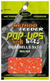przyneta-kulki-plywajace-lorpio-5x10-pop-up-dumbells-15g-malina