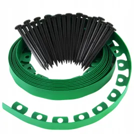 zielone-obrzeze-ogrodowe-plastikowe-w-rolce-40mm-10m-kotwy
