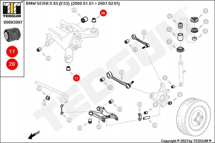 tuleja-belki-bmw-t-e53-x5-00-le-pr-tedgum-00083997-numer-katalogowy-czesci-00083997