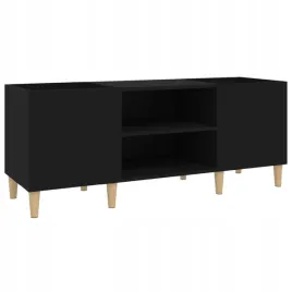 szafka-na-plyty-czarna-121x38x48-cm-material-drewnopochodny