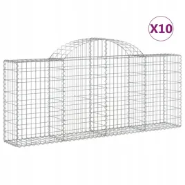 kosze-gabionowe-10-szt-200x30x80-100-cm-galwanizowane-zelazo