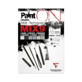 blok-klejony-a5-paint-on-mix9-9kol-27ark-250g-clairefontaine