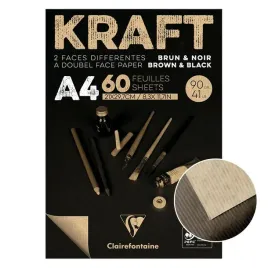 blok-klejony-blackandbrown-kraft-21x297cm-60ark-clairefontaine