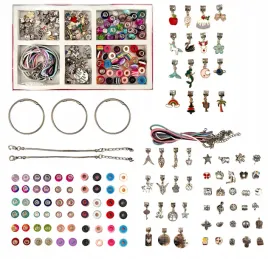 kreatywny-zestaw-koraliki-do-robienia-bransoletek-duzy-charms-150-elementow