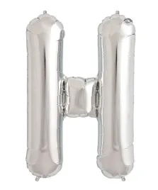 srebrny-balon-ksztalt-litery-40cm-srebrna-litera-h