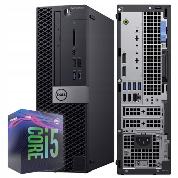 Komputer Dell Optiplex 5070 SFF i5 9GEN 32GB DDR4 1TB NVMe Windows 11 Pro