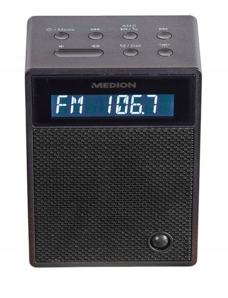 GNIAZDKOWE RADIO MD47002 BLUETOOTH USB 3W LAMPKA PIR 650MAH NFC