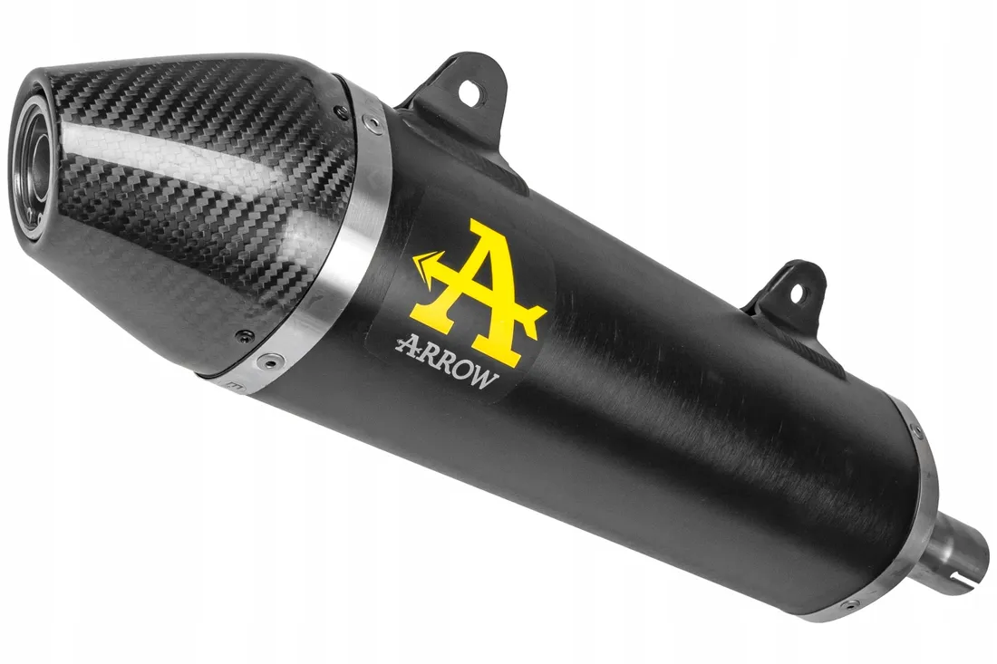 Końcówka wydechu Arrow Thunder Aluminium Dark Carbon