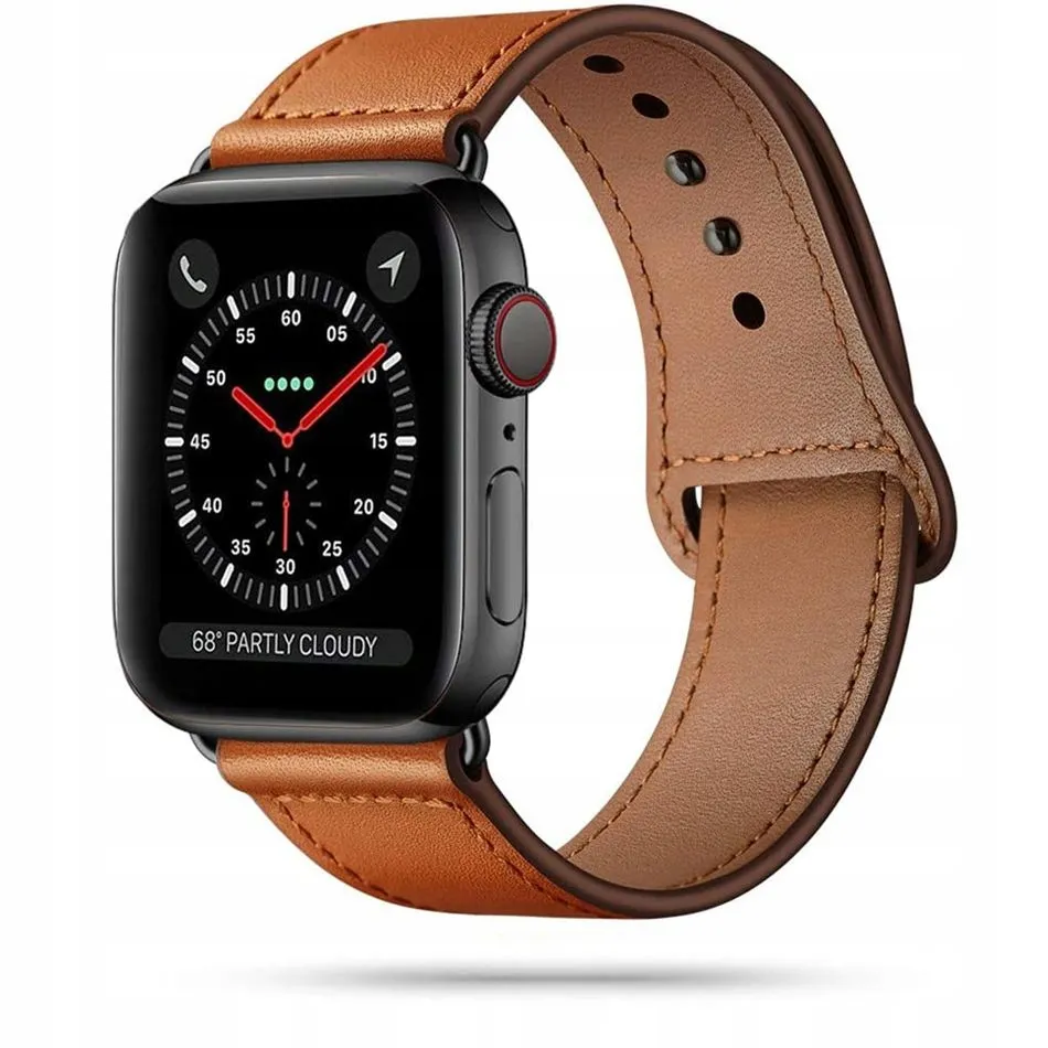 pasek-tech-protect-do-apple-44mm-brazowy