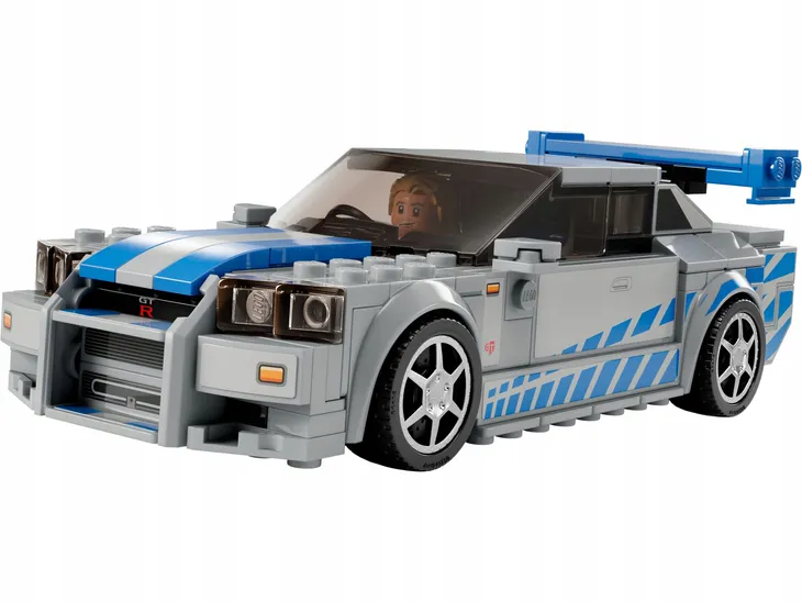 LEGO Speed Champions, klocki, Nissan Skyline GT-R, R34 76917 319 ...