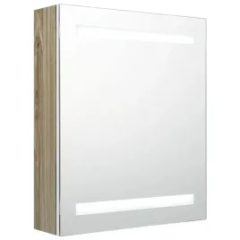 szafka-lazienkowa-z-lustrem-i-led-biel-i-dab-50x14x60-cm