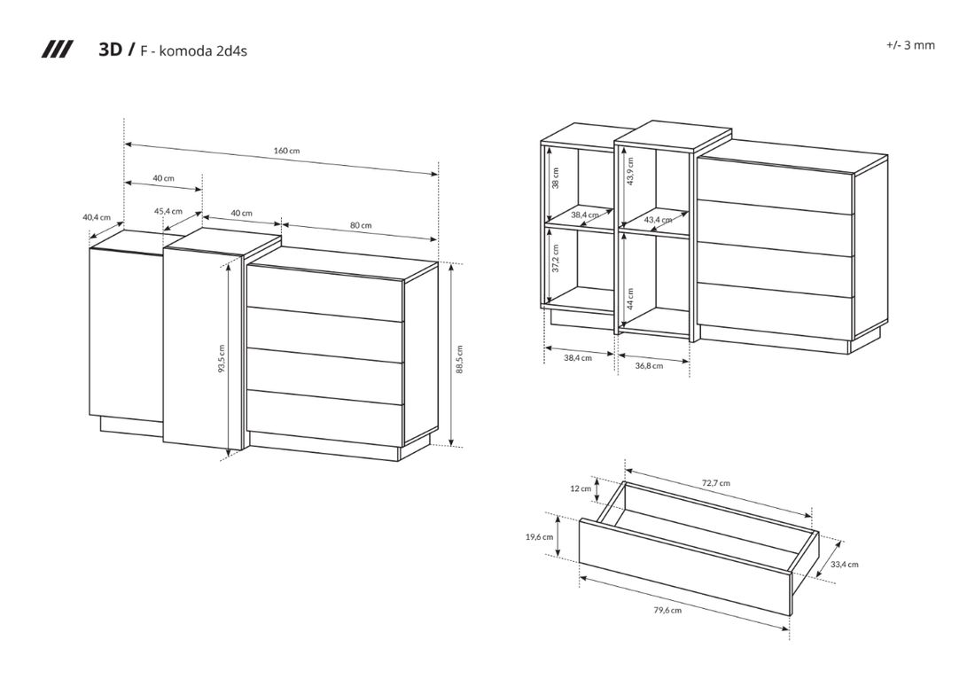 komoda-3d-z-szufladami-bialy-dab-craft-zloty