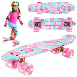 fiszka-deskorolka-dla-dzieci-swiecace-kola-led-56cm-solidna-kwiaty-abec7