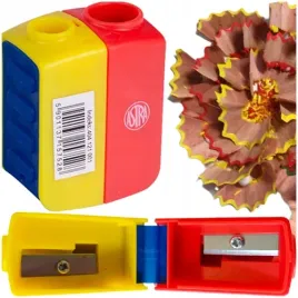temperowka-astra-podwojna-z-pojemnikiem-szkolna-duo-2-otwory-grube-kredki