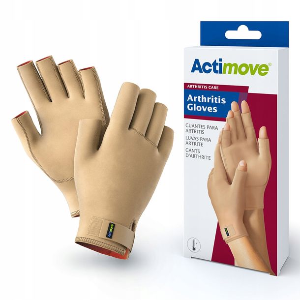 Фото - Бандаж / корсет ﻿Rękawiczki Actimove Arthritis L na ból zapalenie stawów opaska na dłoń ręce