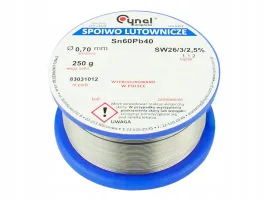 cyna-lutownicza-070mm-250g-cynel-spoiwo-do-lutowania-elektroniki-sn60pb40
