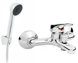 bateria-wannowa-jednouchwytowa-scienna-hydroland-atut-srebrny-b391