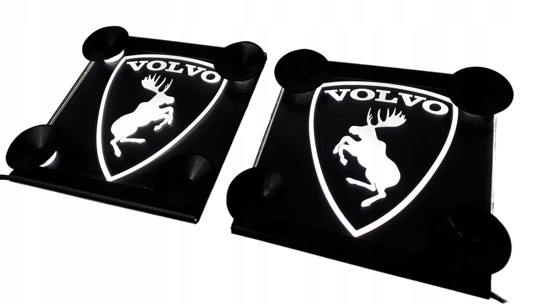 Tabliczki narożnikowe LOGO VOLVO Premium do ciężarówki narożne do ...