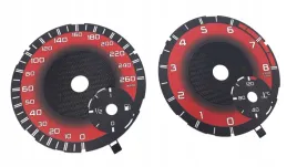 mercedes-gla-cla-tarcze-licznika-custom-red-carbon