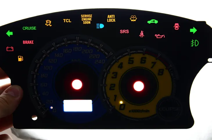 tarcze-indiglo-do-licznika-mitsubishi-eclipse-3g-stan-nowy