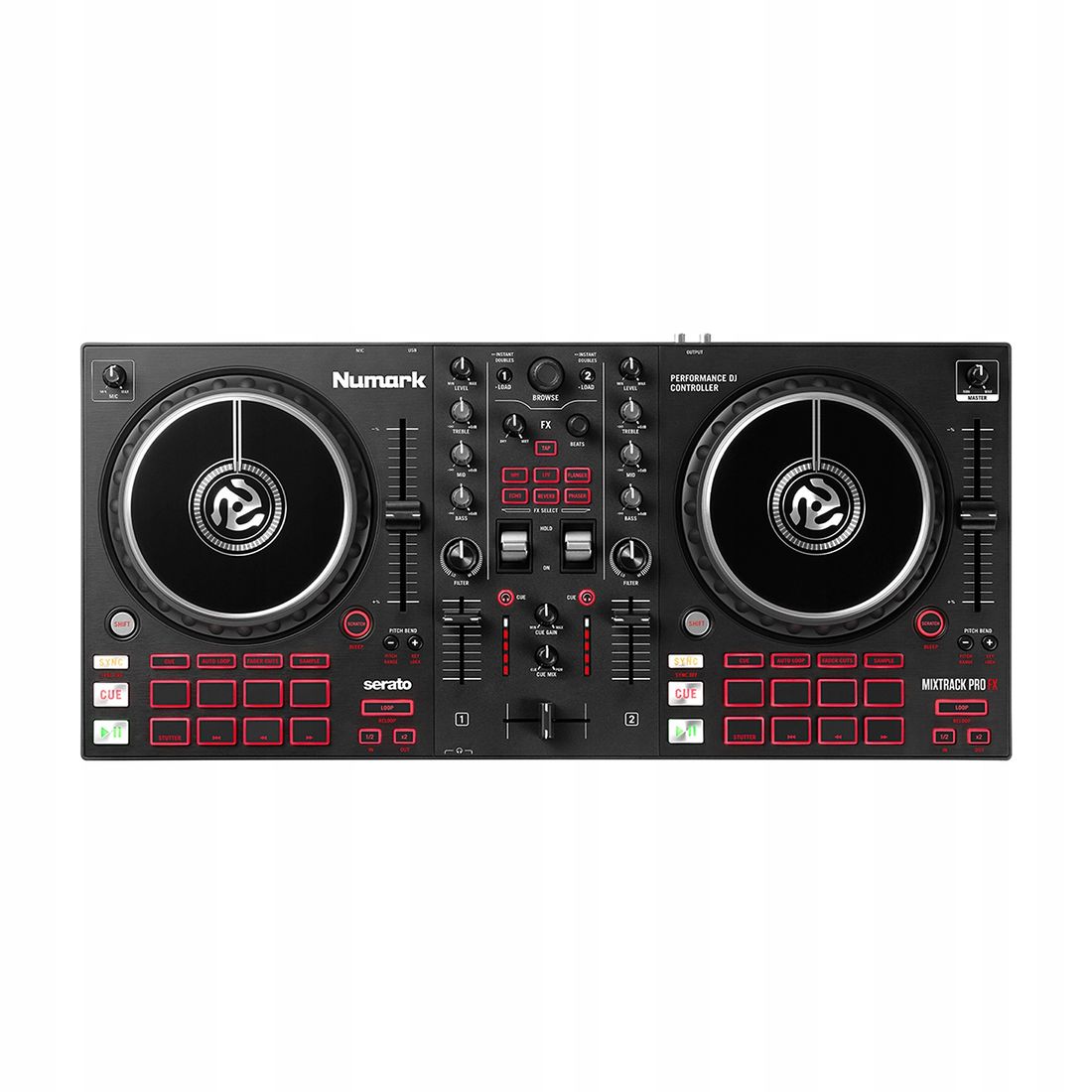 Numark Mixtrack Ⅱ Numark Kontroler DJ Mixtrack II : Amazon.pl: Instrumenty