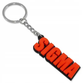 brelok-breloczek-ozdoba-do-kluczy-napis-sigma-czarno-pomaranczowy