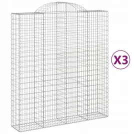 kosze-gabionowe-3-szt-200x50x220-240-cm-galwanizowane-zelazo