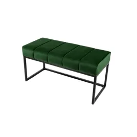 lawka-do-przedpokoju-loft-pufa-tapicerowana-zielona