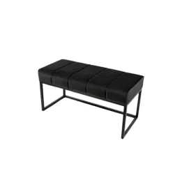 lawka-do-przedpokoju-loft-pufa-tapicerowana-czarna