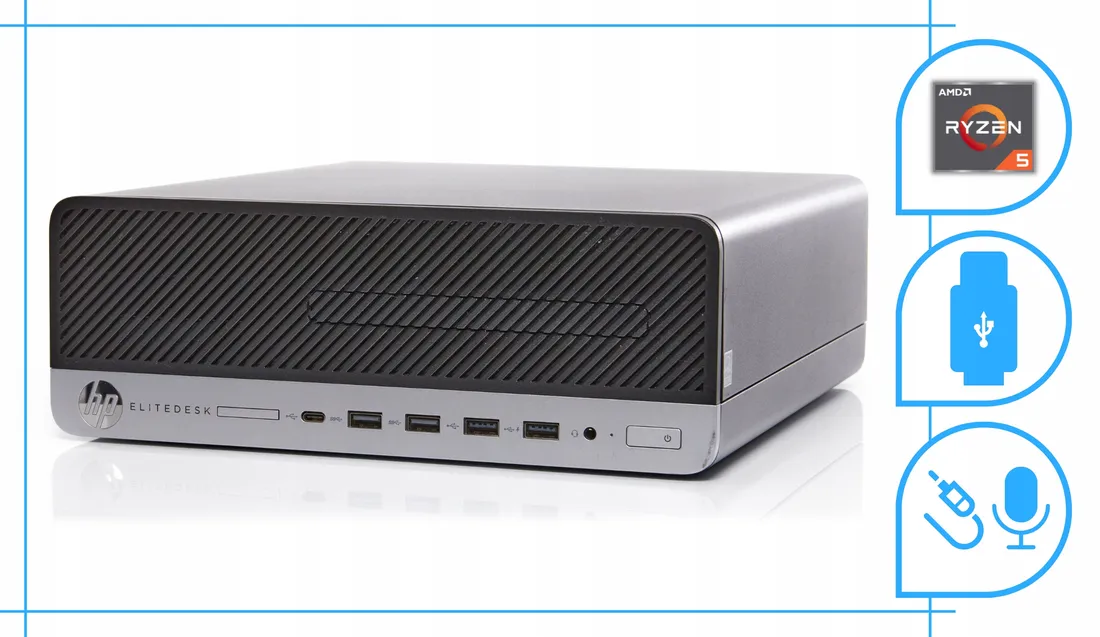 Windowsデスクトップ HP EliteDesk 705 G4 SFF Ryzen 5 Pro 16G Amazon