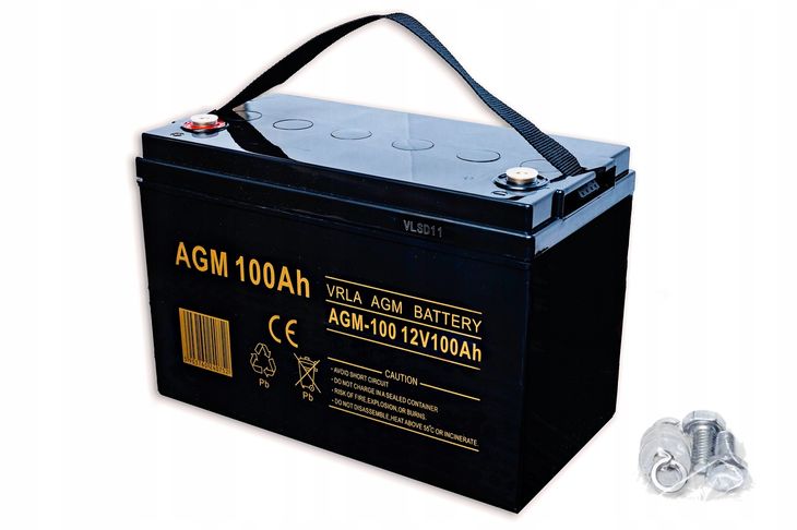 Фото - Батарея для ДБЖ Volt Akumulator VRLA AGM 100Ah  do KAMPERA UPS 