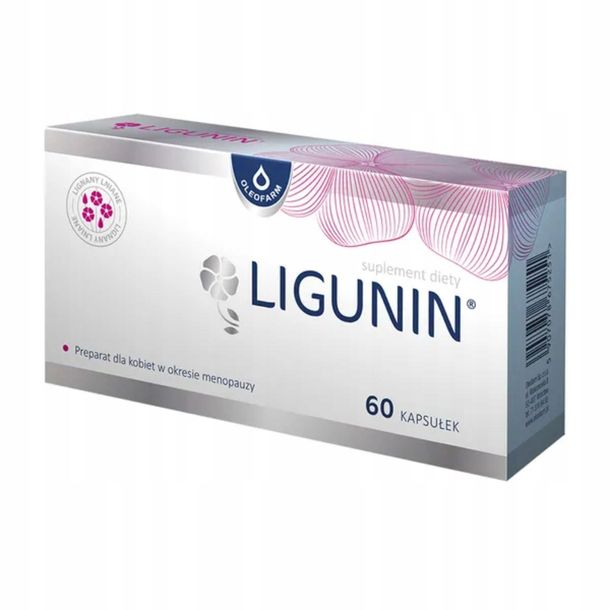 Фото - Вітаміни й мінерали ﻿LIGUNIN 60 kapsułek menopauza