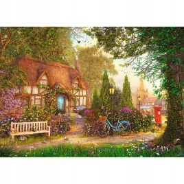 puzzle-1000-ukladanka-premium-obraz-dom-chatka-wies-ogrod-kwiaty-12-trefl