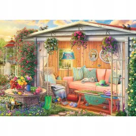 puzzle-1000-ukladanka-premium-widok-obraz-ogrod-kwiaty-domek-12-trefl