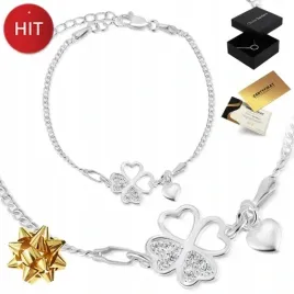 srebrna-bransoletka-damska-925-lancuszek-koniczyna-prezent-dla-kobiety