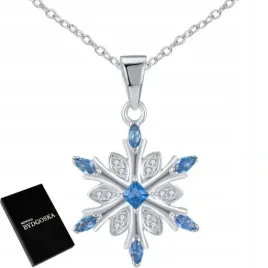 naszyjnik-srebrny-damski-lancuszek-z-zawieszka-sniezynka-na-swieta-rodowany