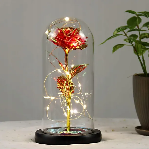 wieczna-roza-w-szkle-swiecaca-led-prezent-pudelko-grawer-walentynki-stan-nowy-okazja-upominek-uniwersalny