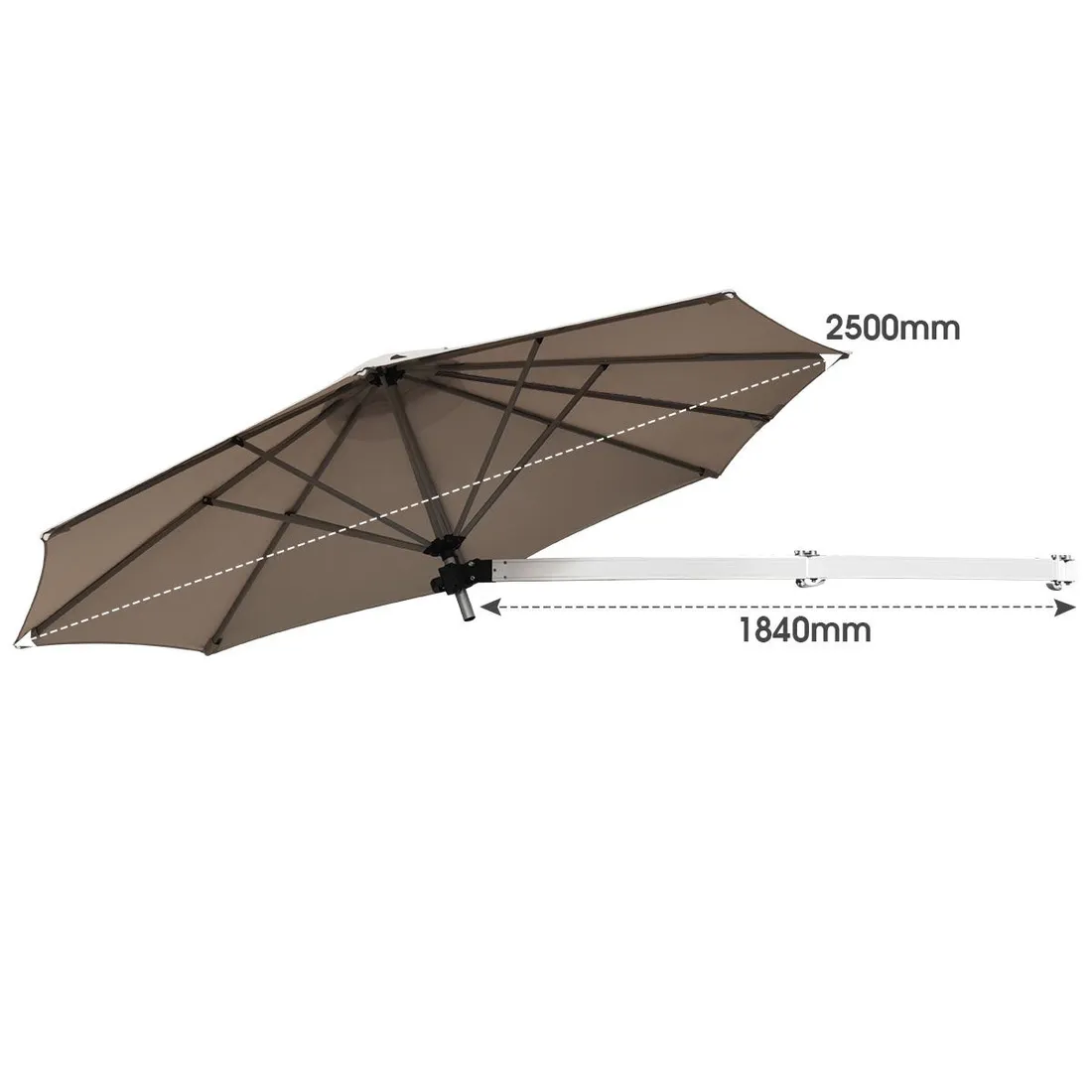 parasol-ogrodowy-scienny-250-cm-regulowany-stan-nowy