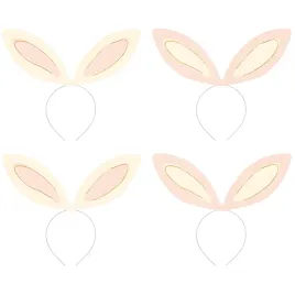 opaski-na-glowe-uszy-krolika-zajaca-wielkanocne-rozowe-kremowe-4szt