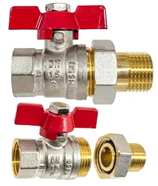 zawor-kulowy-kurek-1-2-dn15-mosiezny-ze-srubunkiem-i-dlawica-motylek-mocny