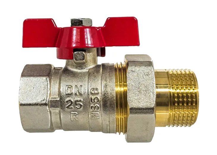 zawor-kulowy-kurek-1-dn25-mosiezny-ze-srubunkiem-i-dlawica-motylek-solidny-stan-nowy-srednica-przylacza-1