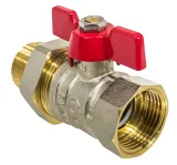 zawor-kulowy-kurek-1-dn25-mosiezny-ze-srubunkiem-i-dlawica-motylek-solidny-waga-z-opakowaniem-0-484-kg