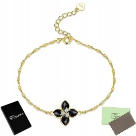 zlota-bransoletka-damska-celebrytka-srebro-925