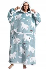 ciepla-bluza-koc-oversize-futrzak-2w1-gruba