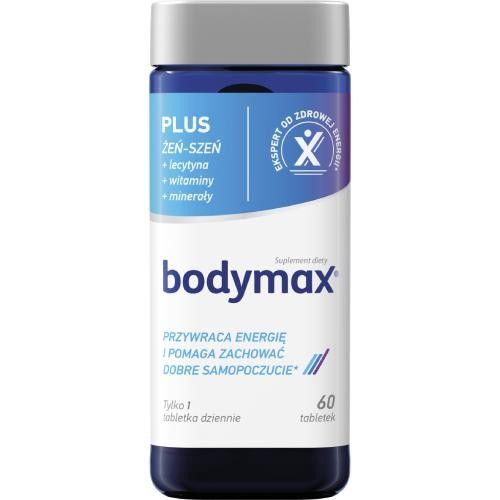 Фото - Вітаміни й мінерали Body Max DW: 28.02., Bodymax Plus, 60 tabletek  2025