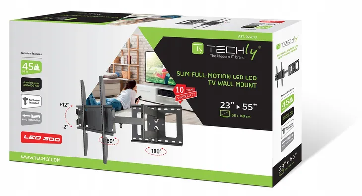 uchwyt-scienny-techly-23-55-45kg-obrotowy-typ-obrotowy