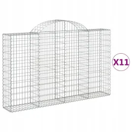 kosze-gabionowe-11-szt-200x30x120-140cm-galwanizowane-zelazo