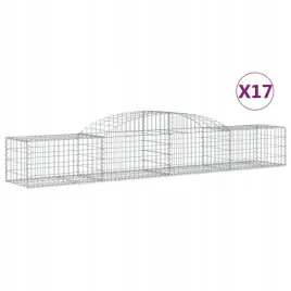 kosze-gabionowe-17-szt-300x50x40-60-cm-galwaniz