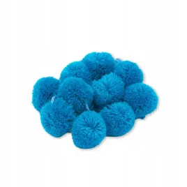 pompony-dekoracyjne-sznurek-niebieski-20mm-10szt-2588