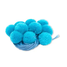 pompony-dekoracyjne-sznurek-niebieski-20mm-10szt-1577